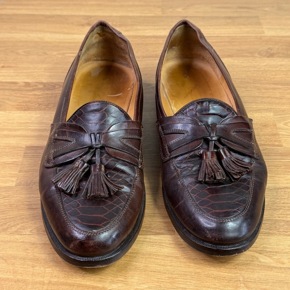 Johnston & Murphy Chello Mens Shoes Made‎ In Italy 9.5M